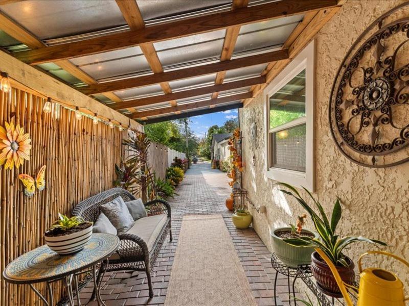 College Park-Orlando 5Star Villa Oasis - Home Away From Home - Quiet Neighborhood-Private Botanical Courtyard - Mins From Eola,Dt, Winter Park - Free Parking & Ev Plug In 外观 照片