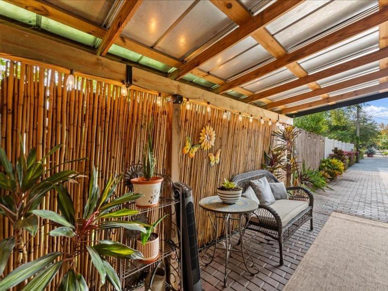 College Park-Orlando 5Star Villa Oasis - Home Away From Home - Quiet Neighborhood-Private Botanical Courtyard - Mins From Eola,Dt, Winter Park - Free Parking & Ev Plug In 外观 照片